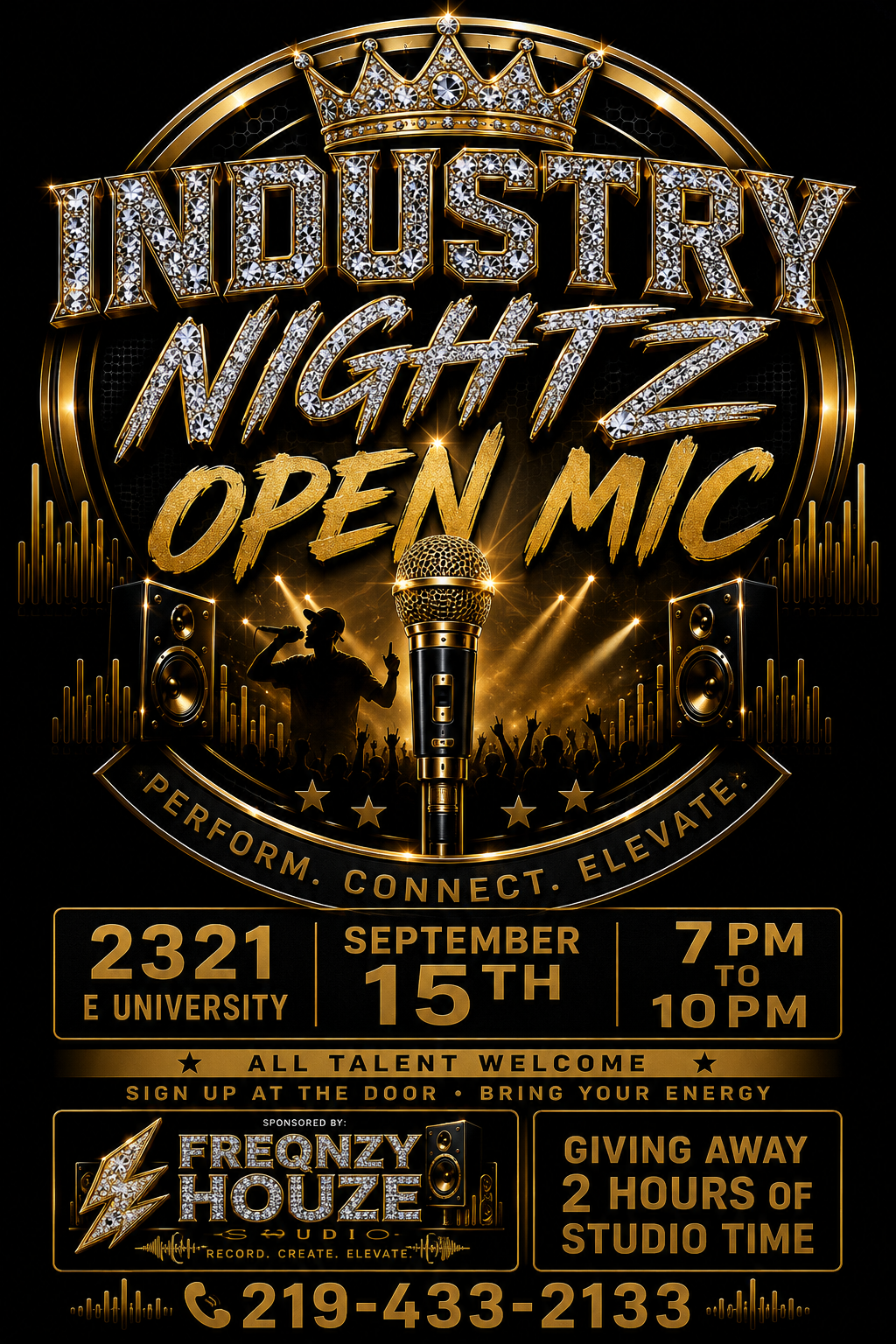 INDUSTRY NIGHTZ OPEN MIC